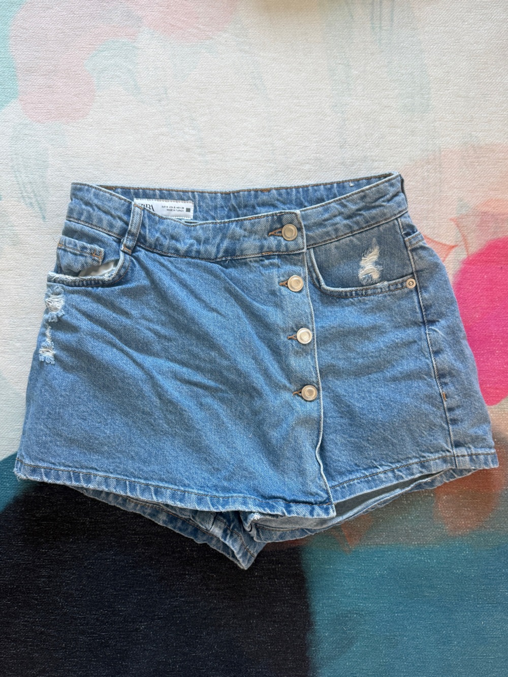 Zara Denim Skort